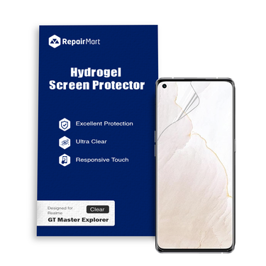 Realme GT Master Compatible Premium Hydrogel Screen Protector With Full Coverage Ultra HD
